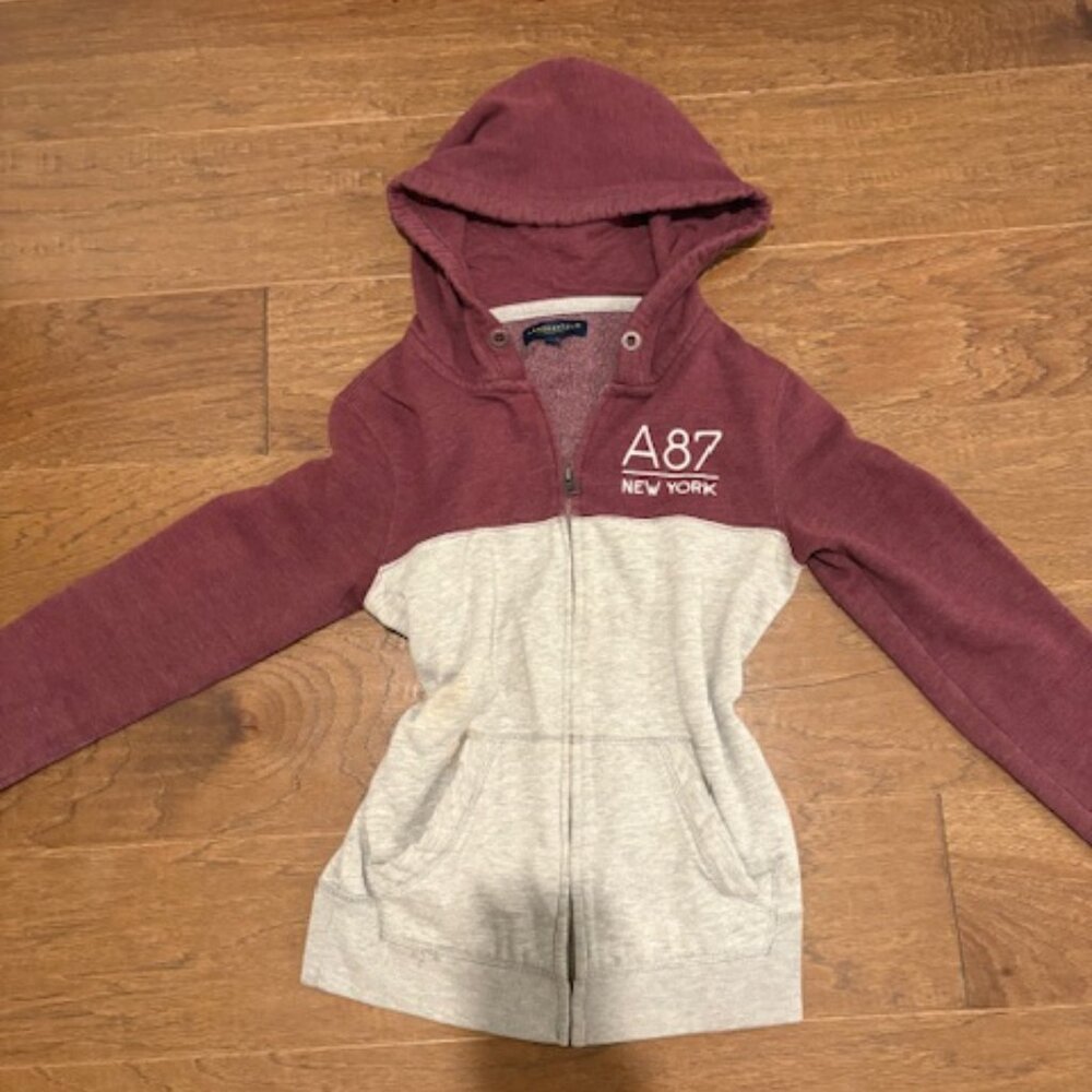 Vintage Y2K Aeropostale Zip-Up Hoodie